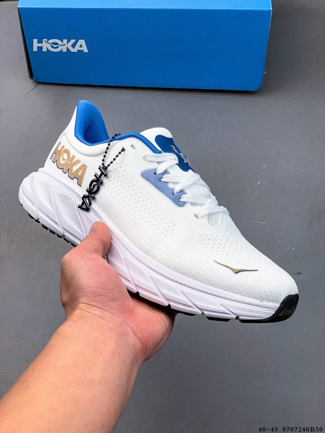 公司级！Hoka One One M Arahi 7 时尚舒适 织物减震防滑支撑低帮 越野跑步鞋 0707 B30