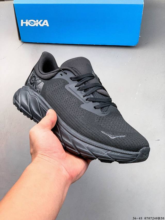 公司级！Hoka One One M Arahi 7 时尚舒适 织物减震防滑支撑低帮 越野跑步鞋 0707 B30