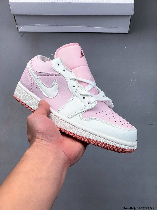 二层真标！耐克Nike Air Jordan Low 1 乔1低帮经典休闲鞋 0707289X20