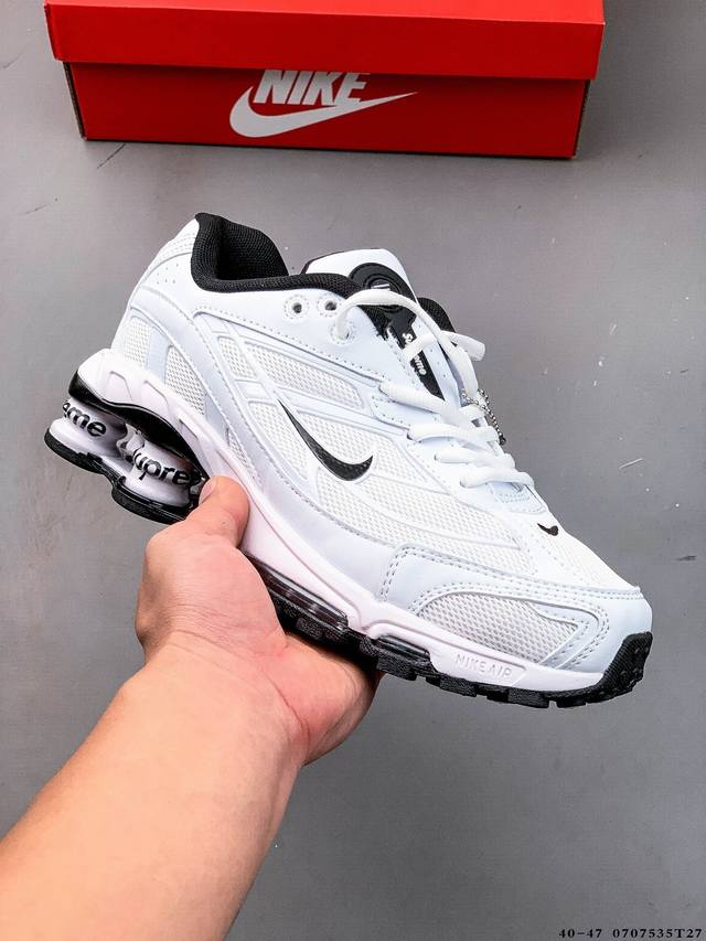Nike Shox Ride 2 Sp X Supreme联名款气垫缓震跑步鞋 0707535T27