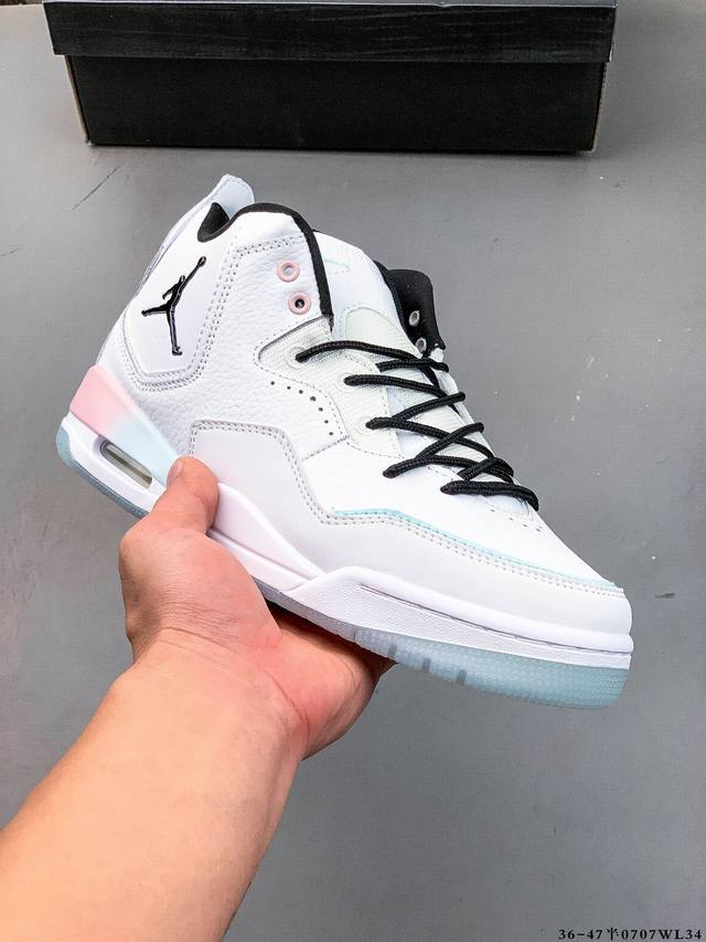 公司级！Air Jordan Courtside 23 简版Aj3小藤原浩运动篮球鞋 0707Wl34