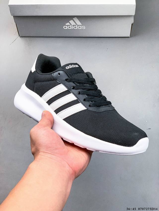 阿迪达斯Adidas Lite Racer 3.0舒适网面运动休闲鞋 0707275D14