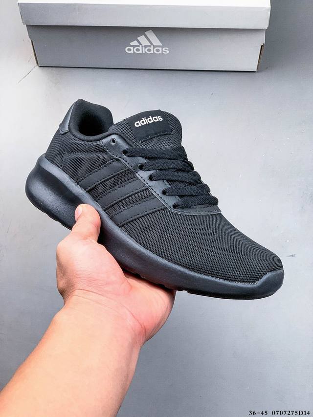 阿迪达斯Adidas Lite Racer 3.0舒适网面运动休闲鞋 0707275D14