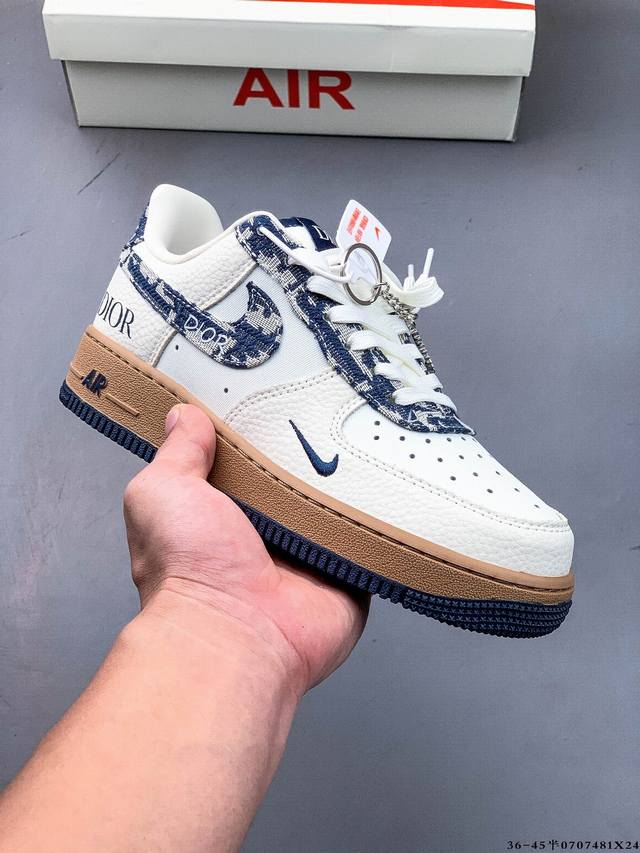 二层真标！耐克Nike Air Force 1 Low 空军一号低帮经典百搭休闲板鞋 0707481X24