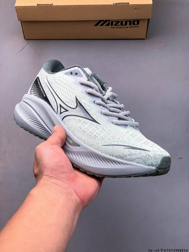 公司级！Mizuno Astro Plus 美津浓 超轻缓震跑步鞋运动慢跑鞋 0707198H34