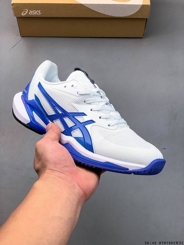 集图 公司级！Asics Solution Speed Ff 3 舒适百搭 耐磨透气 亚瑟士低帮网球鞋 0707103X32