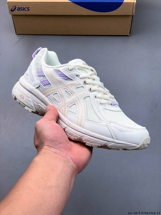 集图 Asics 亚瑟士 Gel-Venture 6 复古休闲缓震透气运动休闲鞋 0706126L23