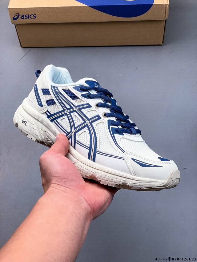 Asics 亚瑟士 Gel-Venture 6 复古休闲缓震透气运动休闲鞋 0706126L23
