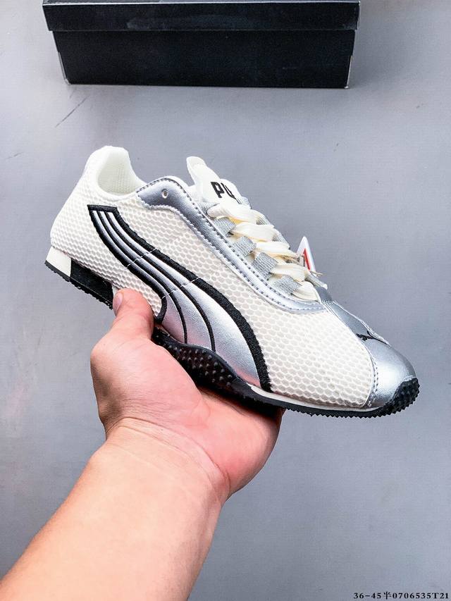 新品公司级 Puma 推出全新 H-Street 运动鞋Puma彪马 H-Street 薄底鞋 德训 舒适时尚 耐磨 低帮 生活休闲鞋 男女同款整体进行了丰富的