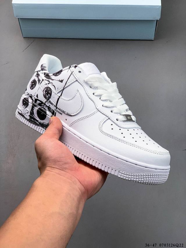 集图 二层真标！耐克Nike Air Force 1 Low 空军一号低帮经典百搭休闲板鞋