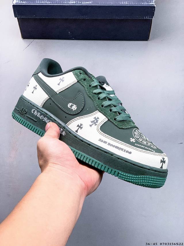 集图 二层真标！耐克Nike Air Force 1 Low 空军一号低帮经典百搭休闲板鞋 0703156S22