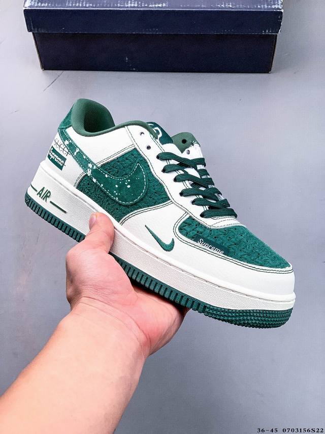 二层真标！耐克Nike Air Force 1 Low 空军一号低帮经典百搭休闲板鞋 0703156S22