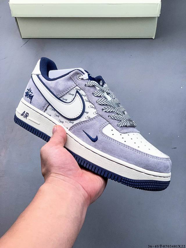 集图 二层真标！耐克Nike Air Force 1 Low 空军一号低帮经典百搭休闲板鞋 0703481X22