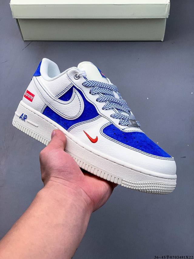 二层真标！耐克Nike Air Force 1 Low 空军一号低帮经典百搭休闲板鞋 0703481X22