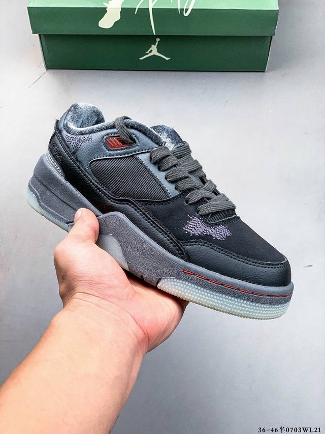 Jordan Flight Court Sp “Tela” 2025新款百搭滑板鞋 Jordan Brand 首度携手 Who Decides War 联合创始