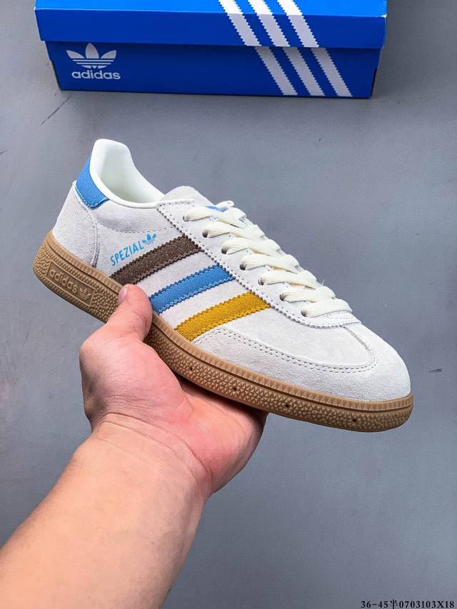 阿迪达斯 Adidas Handball Spezial时尚休闲板鞋 0703103X18