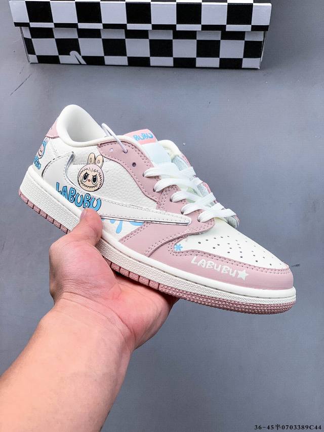 公司级头层！耐克Nike Air Jordan 1 Low Aj1乔1 低帮潮流缓运动休闲板鞋。Aj1 低帮拼接 完美版型真头层牛皮# 内置缓震气垫 原鞋开模