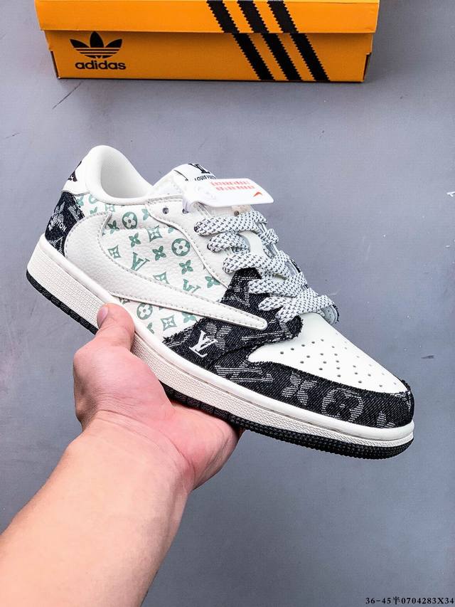 公司级头层！耐克Nike Air Jordan 1 Low Aj1乔1 低帮潮流缓运动休闲板鞋。Aj1 低帮拼接 完美版型真头层牛皮# 内置缓震气垫 原鞋开模