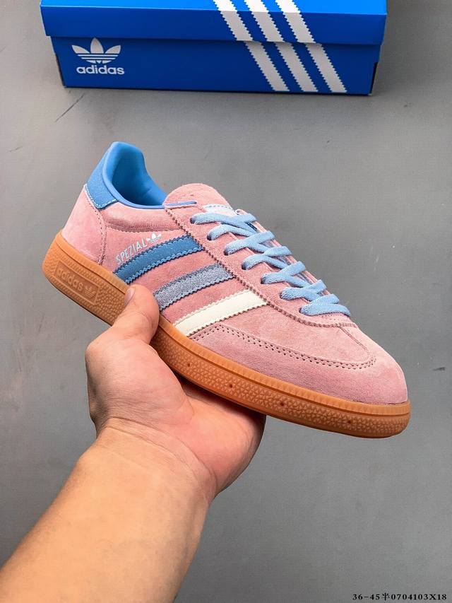 集图 阿迪达斯 Adidas Handball Spezial时尚休闲板鞋 0704103X18