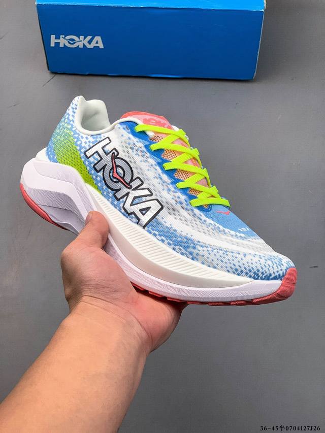 集图 Hoka One One Mach X 马赫X缓震竟训公路跑步鞋训练运动鞋 0704127J26