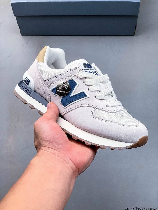 Nb新百伦New Balance U574 低帮复古休闲运动慢跑鞋 纯原版本版本 采用猪巴革组合网织物鞋面材质 全新4层组合独立私模大底 0704284H24