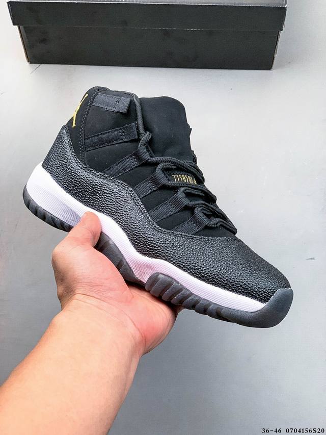 Air Jordan 11 Retro Aj11代迈克尔 乔丹运动文化篮球鞋 0704156S20