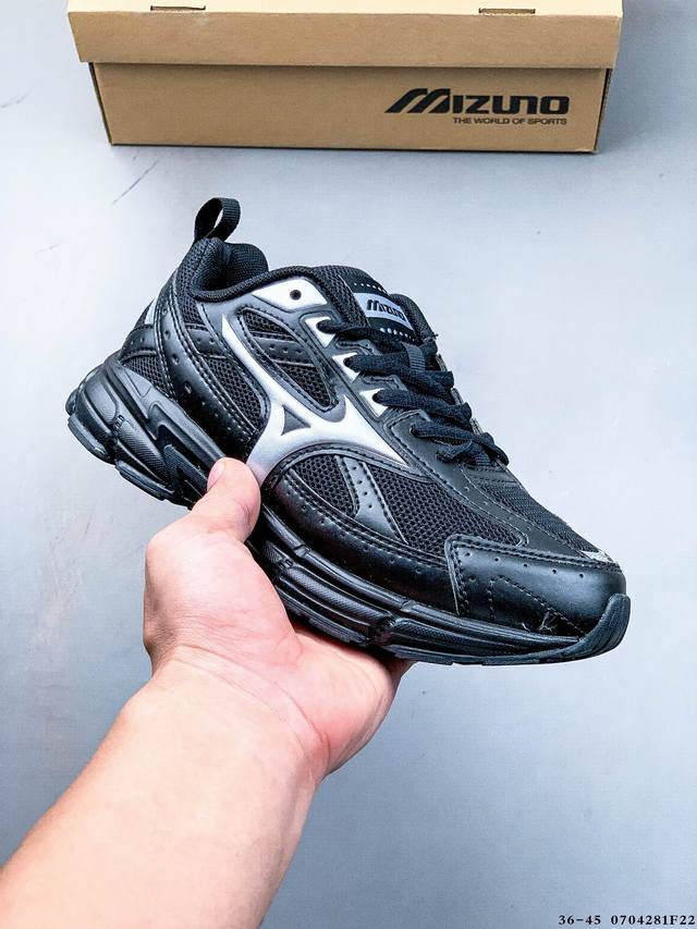 美津浓Mizuno Speed 新款复古老爹鞋透气缓震跑鞋 0704174H22