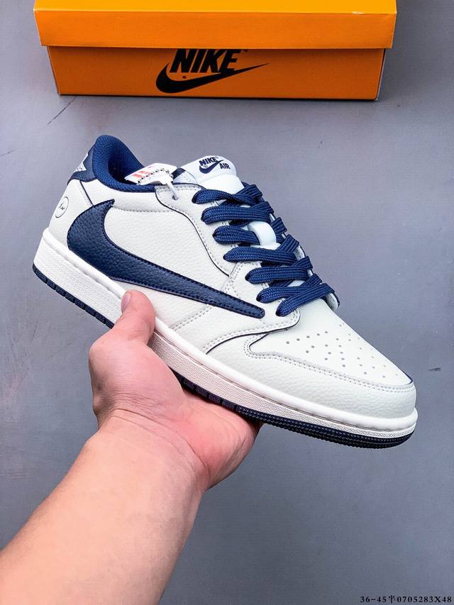 公司级头层！耐克Nike Air Jordan 1 Low Aj1乔1 低帮潮流缓运动休闲板鞋。Aj1 低帮拼接 完美版型真头层牛皮# 内置缓震气垫 原鞋开模