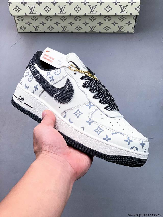 二层真标！耐克Nike Air Force 1 Low 空军一号低帮经典百搭休闲板鞋 0705525X24