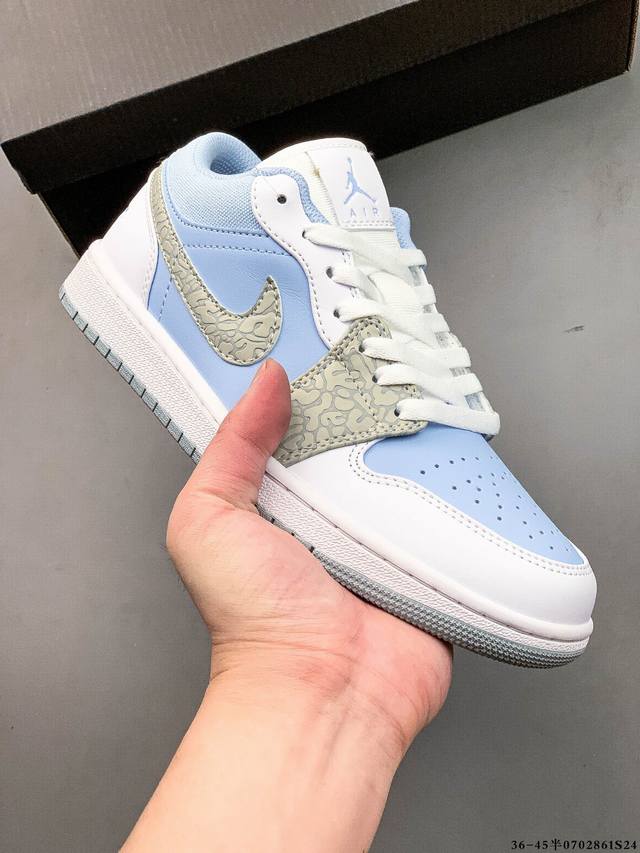 公司级！耐克Nike Air Jordan Low 1 乔1低帮经典休闲鞋 0702861S24