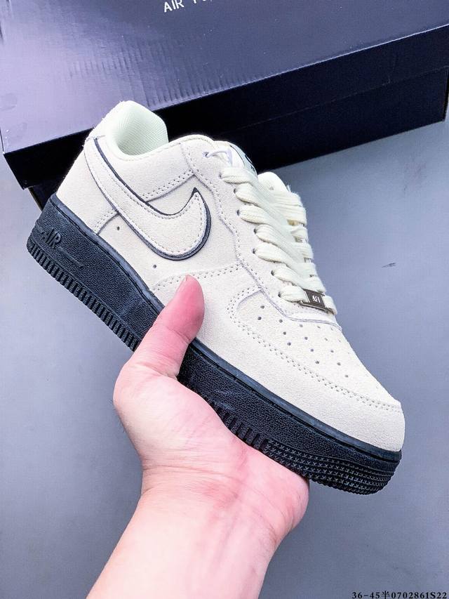 二层真标！耐克Nike Air Force 1 Low 空军一号低帮经典百搭休闲板鞋 0702861S22