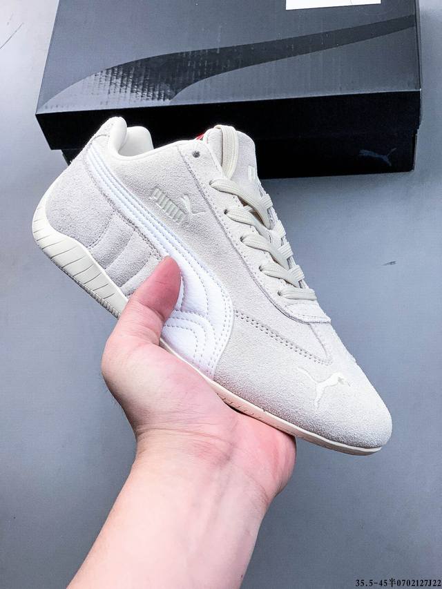 集图 Puma Speedcat The Open Yy彪马 防滑耐磨时尚运动休闲鞋 支持侧踏时的踏步工作 即使在健身房等使用环境中也能确保透气性 像吸盘一样的