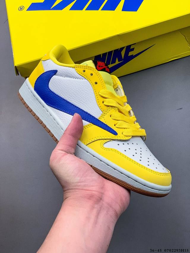 真标半码！耐克Nike Air Jordan Low 1 乔1低帮经典休闲鞋 0702293H15