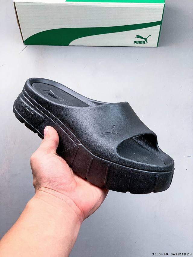 Puma彪马Mayze Stack Injex Wns厚底增高运动拖鞋 0629119Y8