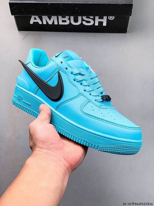 Ambush X Nike Air Force 1 Low联名空军一号低帮 大厂批次 原鞋开发 原楦原纸板 采用原厂皮料 还原细节 正确拉帮工艺 0629525