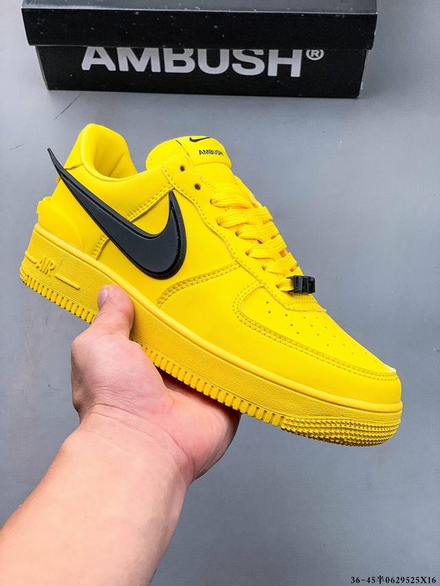 Ambush X Nike Air Force 1 Low联名空军一号低帮 大厂批次 原鞋开发 原楦原纸板 采用原厂皮料 还原细节 正确拉帮工艺 0629525