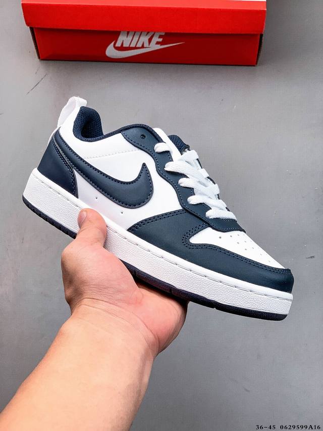 集图 耐克 Nike Court Borough Low 低帮百搭休闲运动鞋 0629599A16