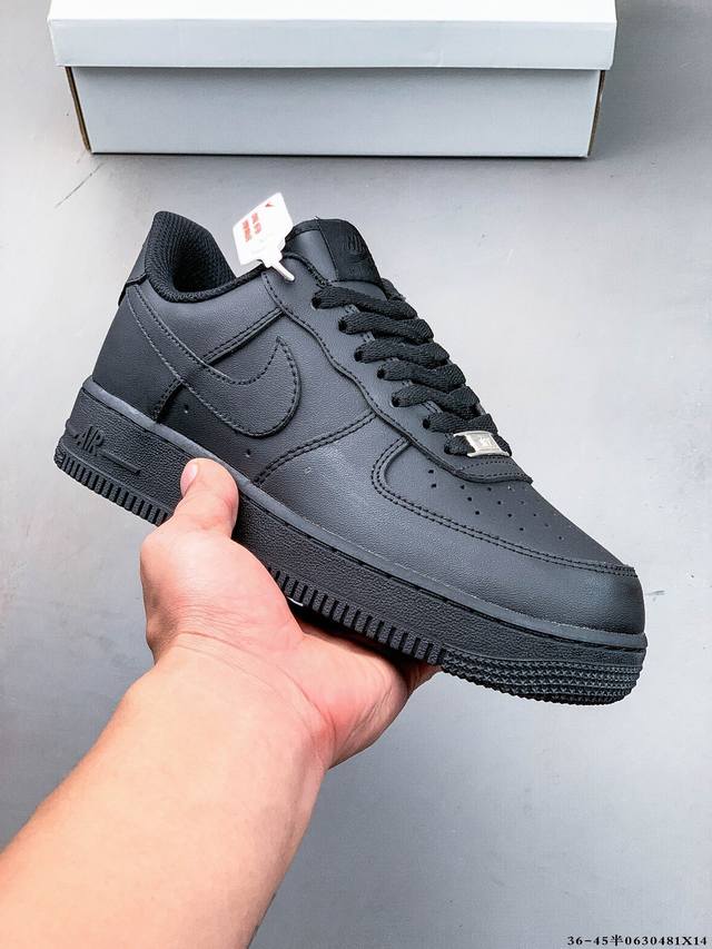 二层真标！耐克Nike Air Force 1 Low 空军一号低帮经典百搭休闲板鞋 0630481X14