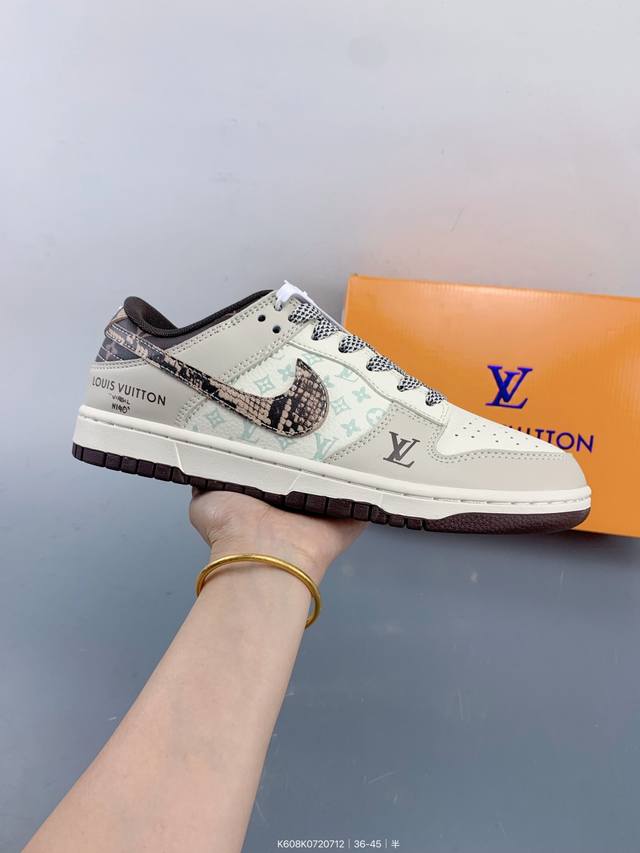 高端定制Nike Sb Dunk Low 高端定制 低帮休闲板鞋 定制鞋盒 大厂纯原品质出货 超高清洁度 皮料切割干净无任何毛边 细节完美 Size：如图 编码