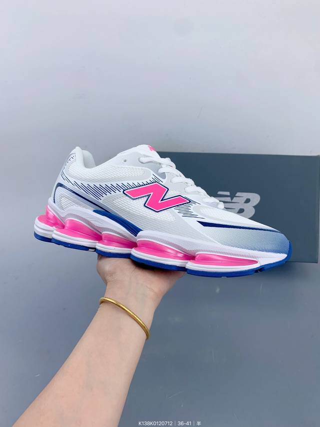 新百伦New Balance 0系列复古潮流网眼透气跑鞋 0年代风格轻便耐磨厚底增高 气垫缓震运动老爹鞋 Size：如图 编码：K138K0120712
