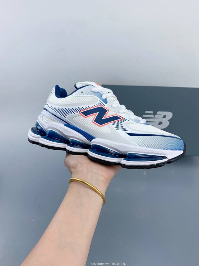 新百伦New Balance 0系列复古潮流网眼透气跑鞋 0年代风格轻便耐磨厚底增高 气垫缓震运动老爹鞋 Size：如图 编码：K356K0120711