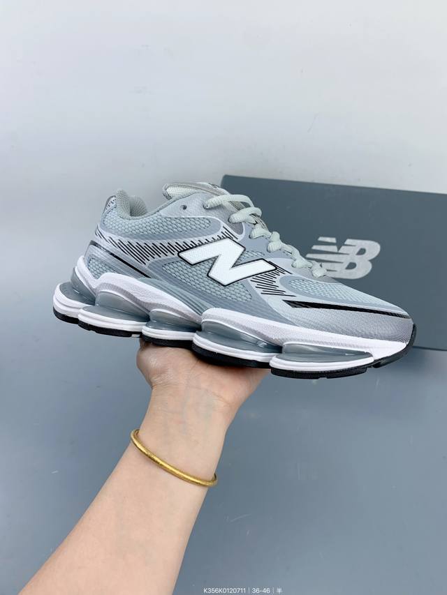 新百伦New Balance 0系列复古潮流网眼透气跑鞋 0年代风格轻便耐磨厚底增高 气垫缓震运动老爹鞋 Size：如图 编码：K356K0120711