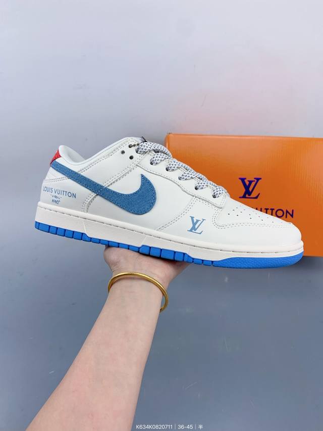 Nike Sb Dunk Low 周年高端定制 低帮休闲板鞋 定制鞋盒 大厂纯原品质出货 超高清洁度 皮料切割干净无任何毛边 细节完美 Size：如图 编码：K
