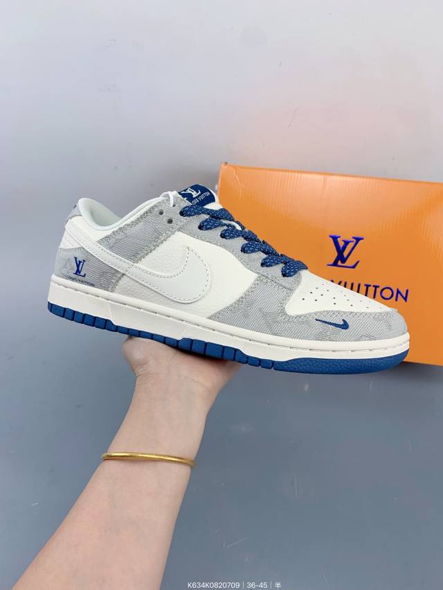 Nike Sb Dunk Low 周年高端定制 低帮休闲板鞋 定制鞋盒 大厂纯原品质出货 超高清洁度 皮料切割干净无任何毛边 细节完美 Size：如图 编码：K