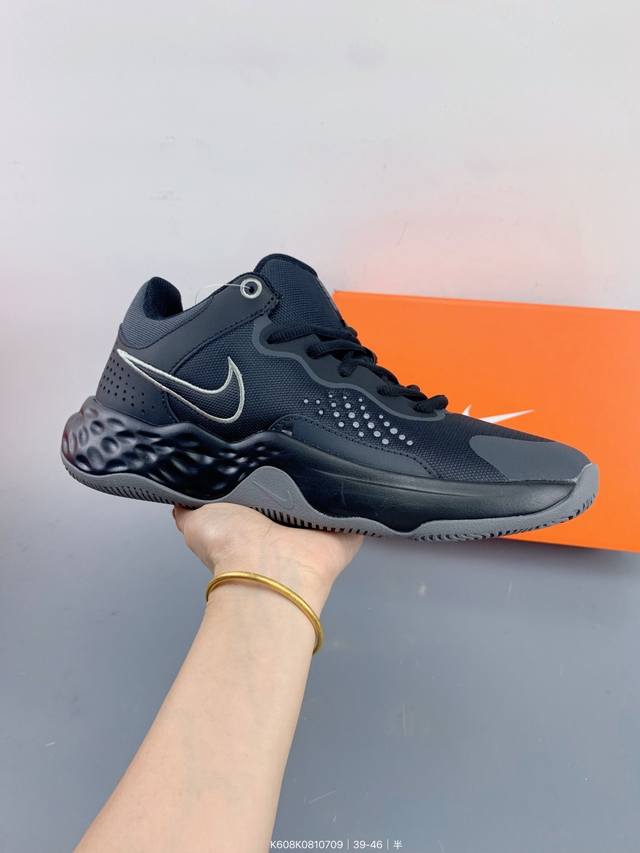 Nike Fly By Mid 3 简约百搭 减震防滑耐磨 中帮 篮球鞋 Size：如图 编码：K608K0810709