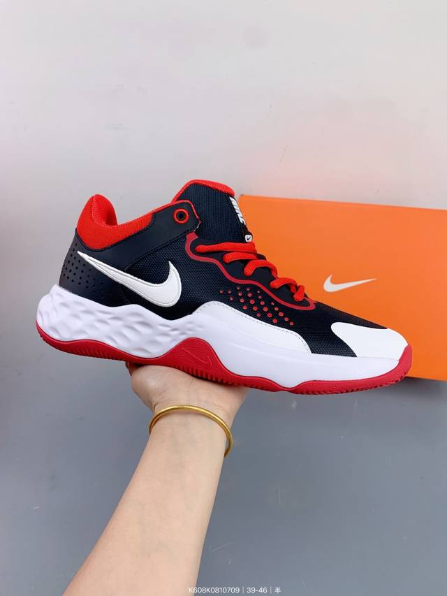 Nike Fly By Mid 3 简约百搭 减震防滑耐磨 中帮 篮球鞋 Size：如图 编码：K608K0810709