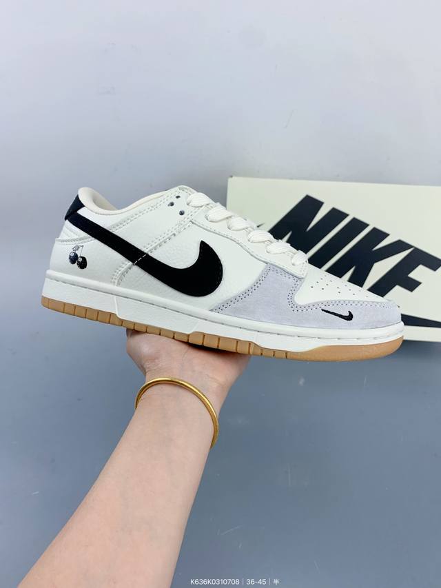 Nk Sb Dunk Low 周年高端定制 低帮休闲板鞋 定制鞋盒 大厂纯原品质出货 超高清洁度 皮料切割干净无任何毛边 细节完美 Size：如图 编码：K63