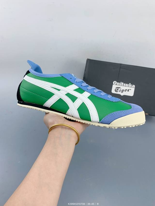 Onitsuk Tiger Mexico 66 Slip-On 鬼冢虎低帮复古休闲鞋 Size：如图 编码：K295K5310708