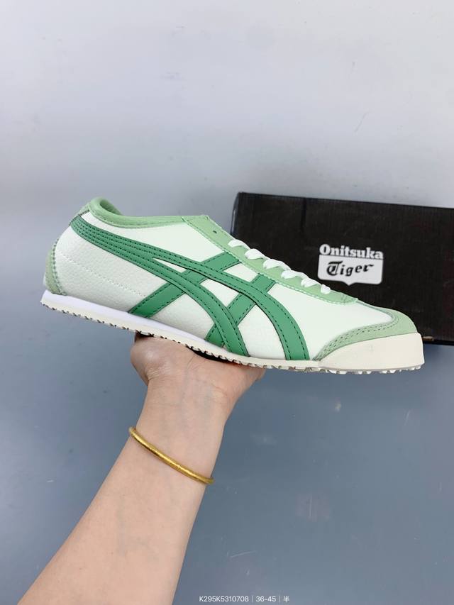 Onitsuk Tiger Mexico 66 Slip-On 鬼冢虎低帮复古休闲鞋 Size：如图 编码：K295K5310708