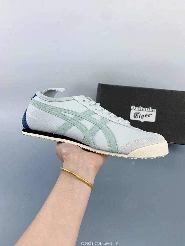 Onitsuk Tiger Mexico 66 Slip-On 鬼冢虎低帮复古休闲鞋 Size：如图 编码：K295K5310708